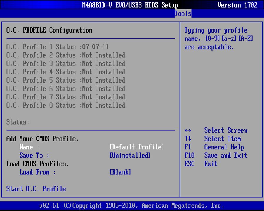 BIOS screenshot thumbnail