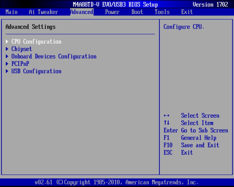 BIOS screenshot thumbnail