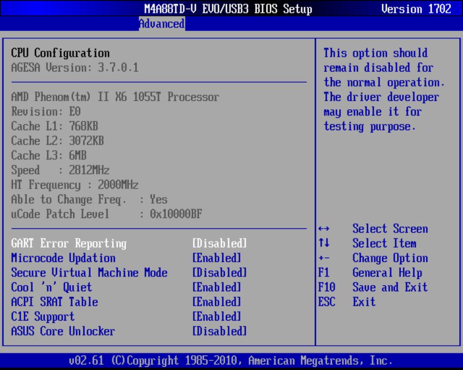 BIOS screenshot thumbnail