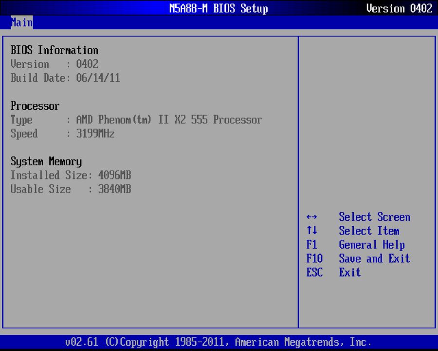 BIOS screenshot thumbnail