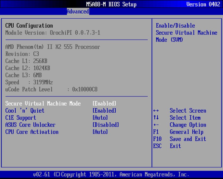 BIOS screenshot thumbnail