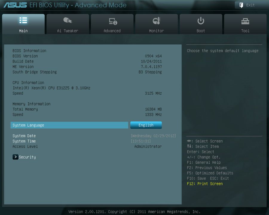 BIOS screenshot thumbnail