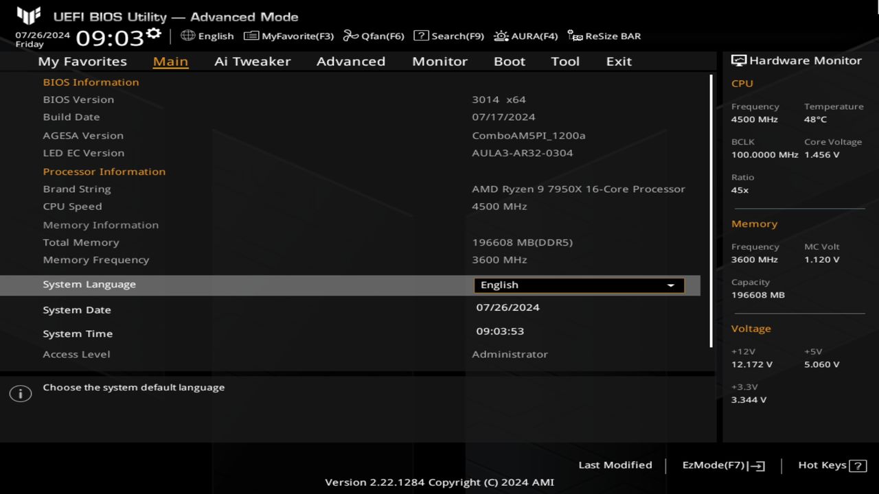 BIOS screenshot thumbnail