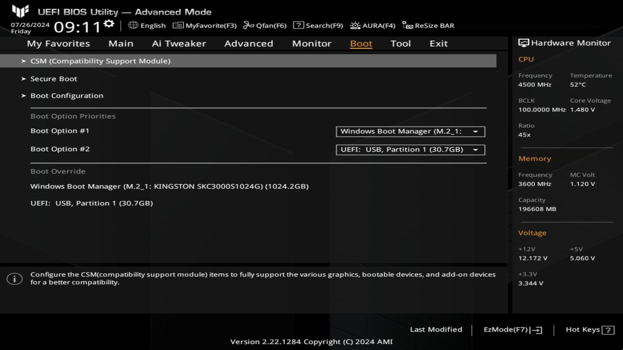 BIOS screenshot thumbnail