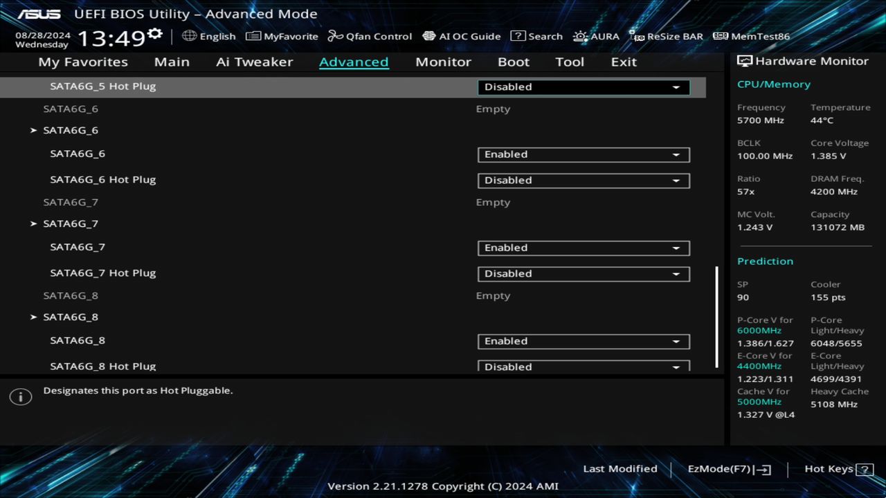 BIOS screenshot thumbnail