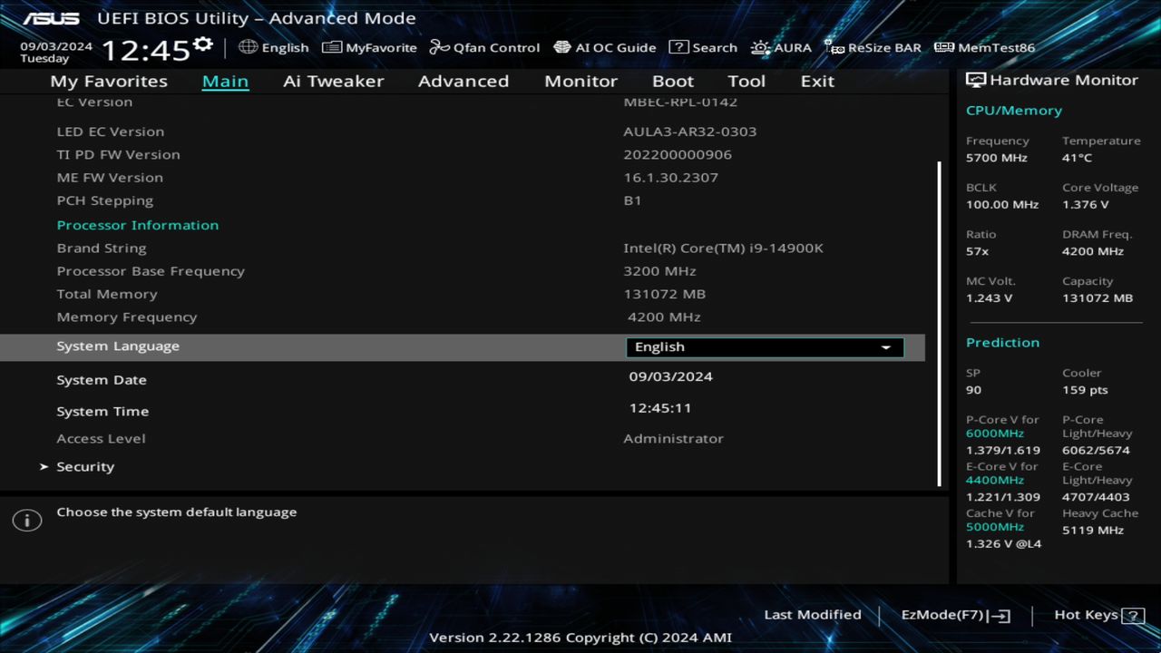 BIOS screenshot thumbnail