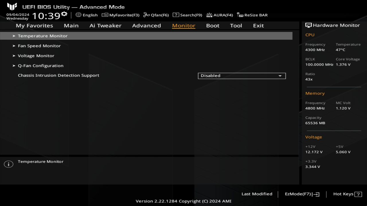 BIOS screenshot thumbnail