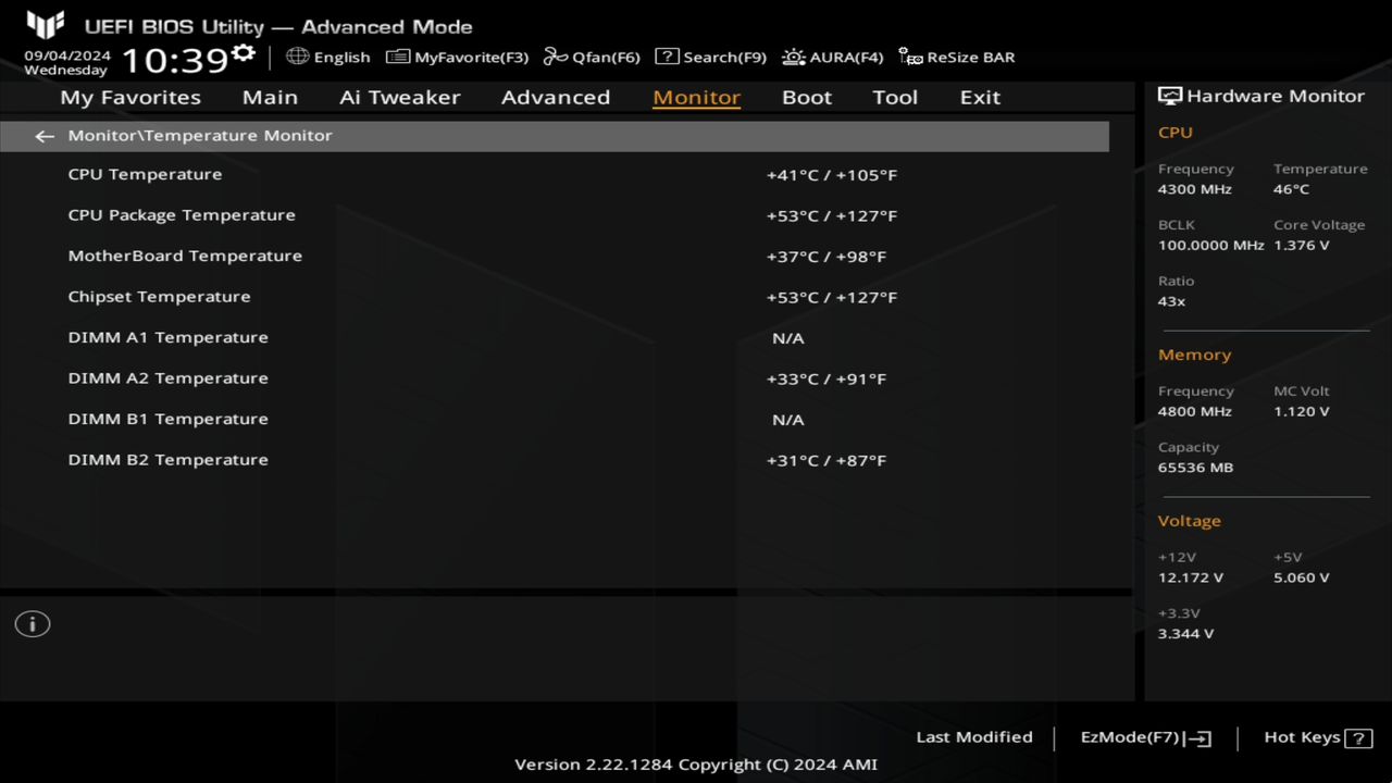 BIOS screenshot thumbnail