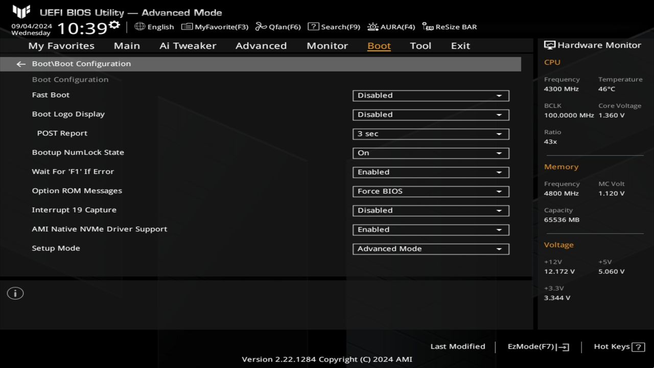 BIOS screenshot thumbnail