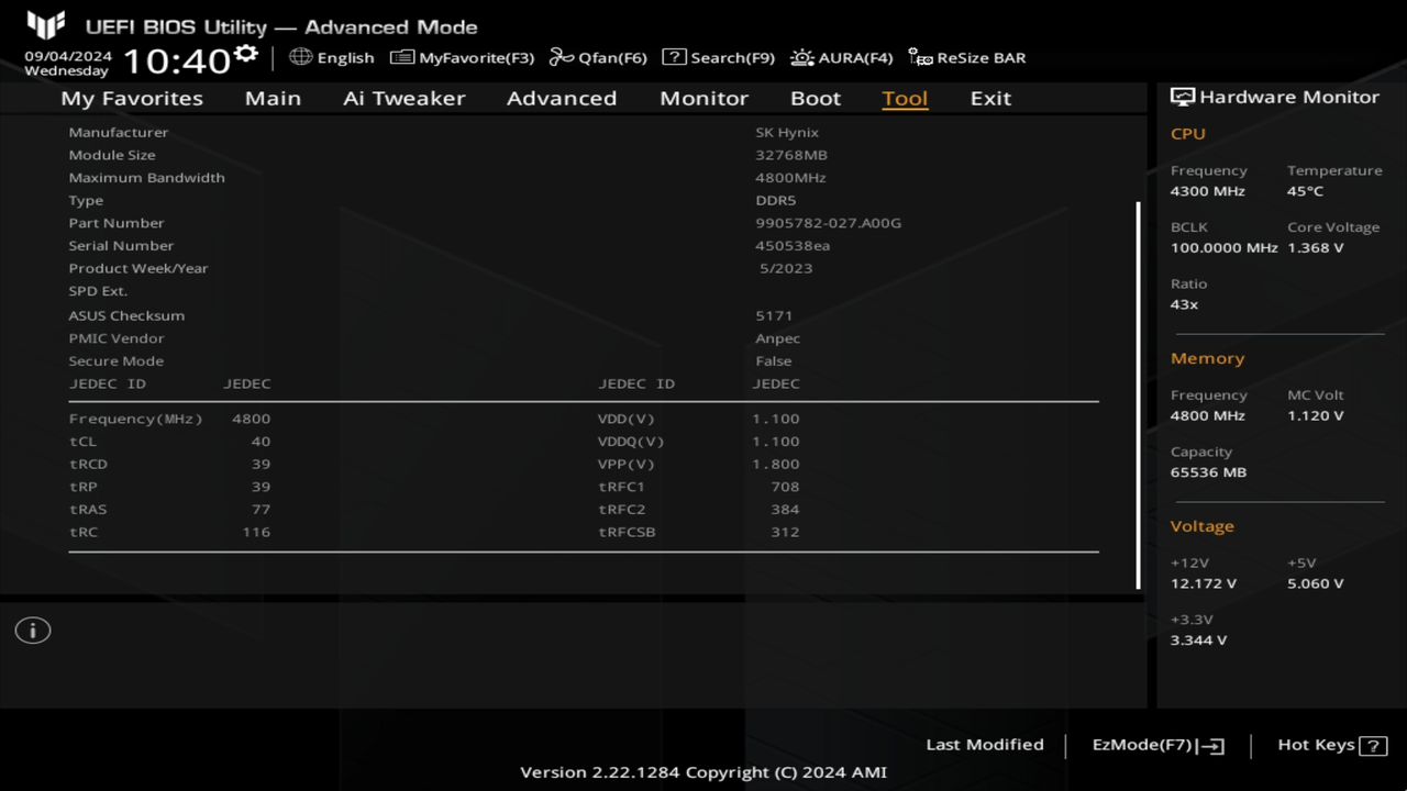 BIOS screenshot thumbnail