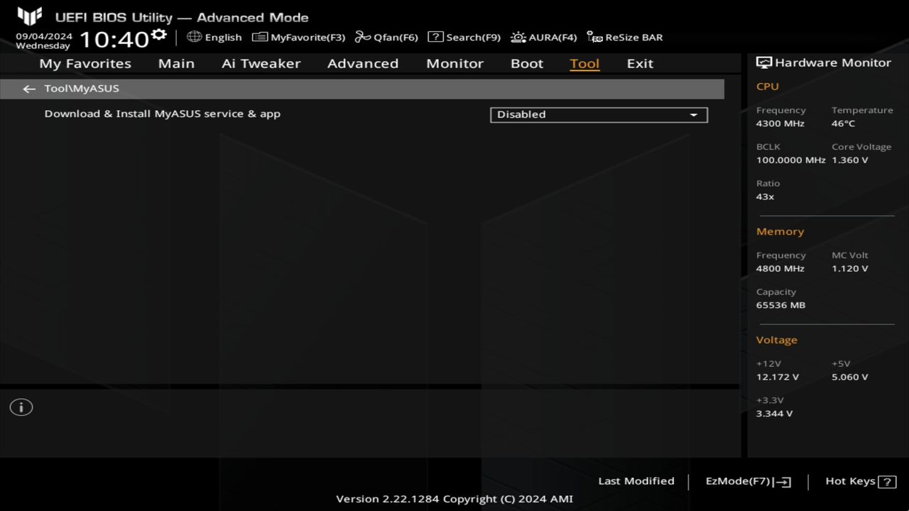 BIOS screenshot thumbnail