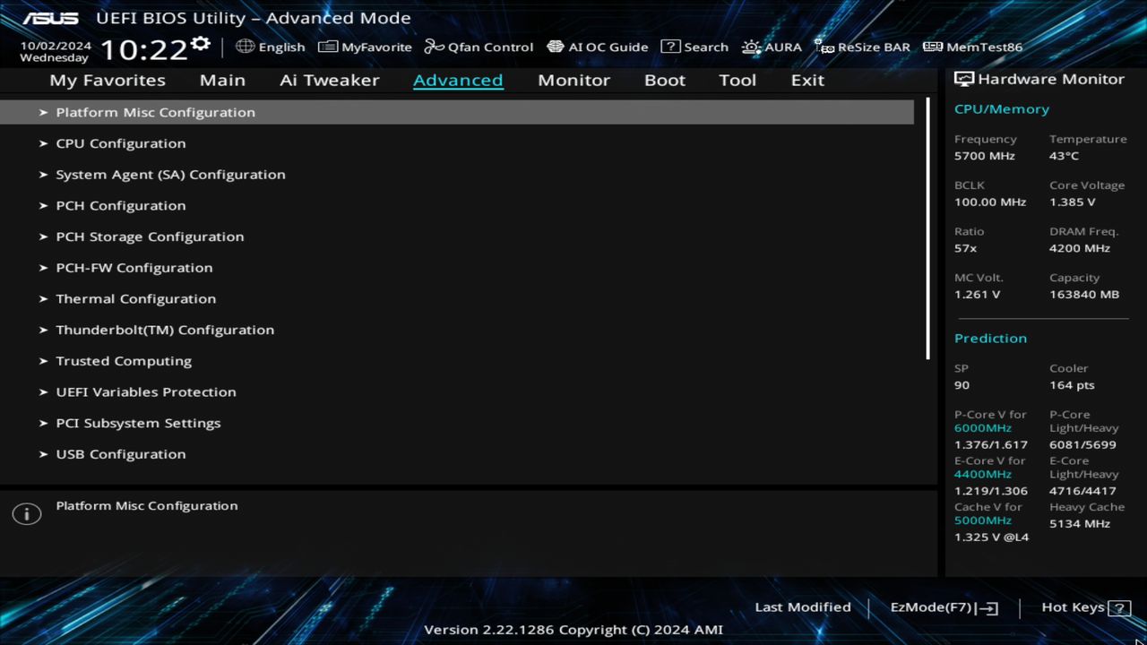 BIOS screenshot thumbnail