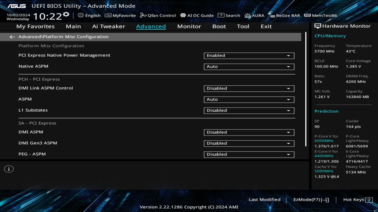 BIOS screenshot thumbnail