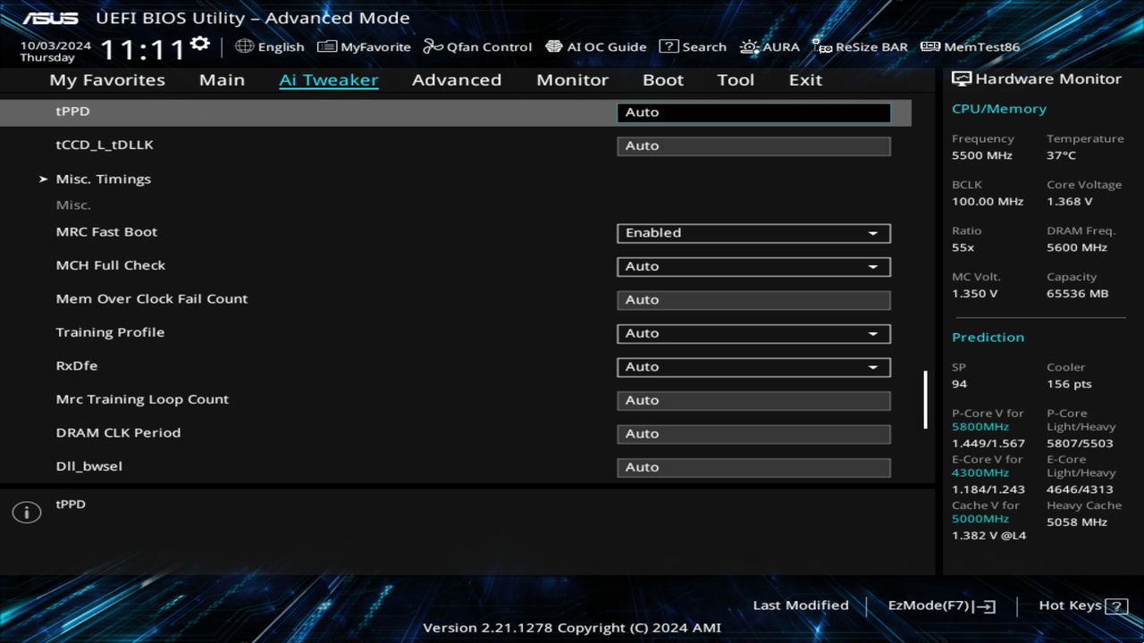 BIOS screenshot thumbnail