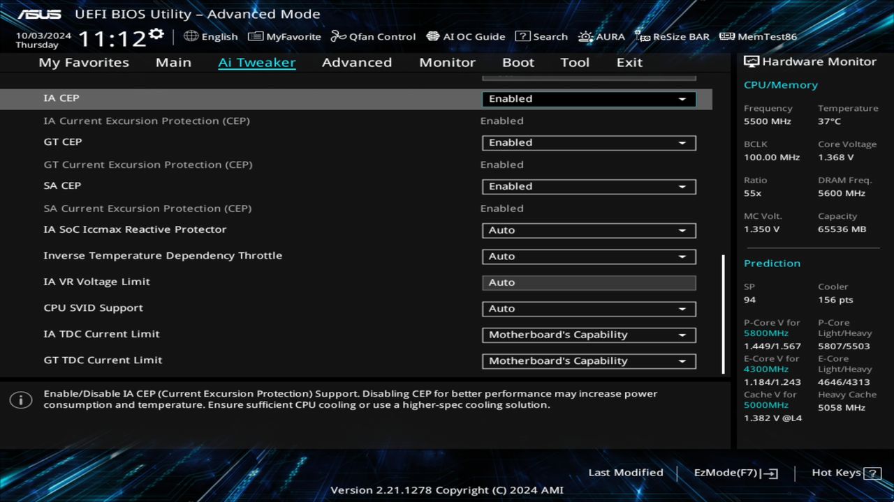 BIOS screenshot thumbnail