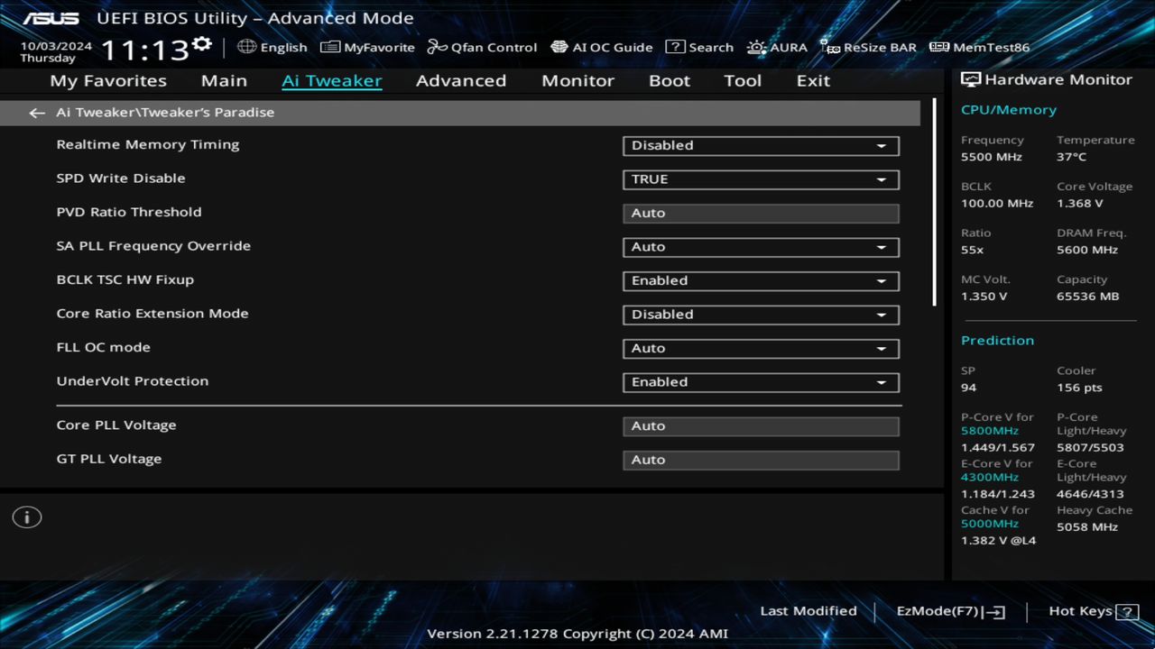 BIOS screenshot thumbnail