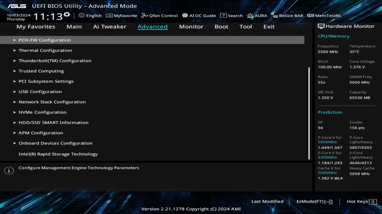 BIOS screenshot thumbnail
