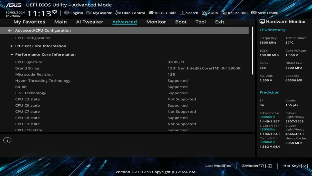 BIOS screenshot thumbnail
