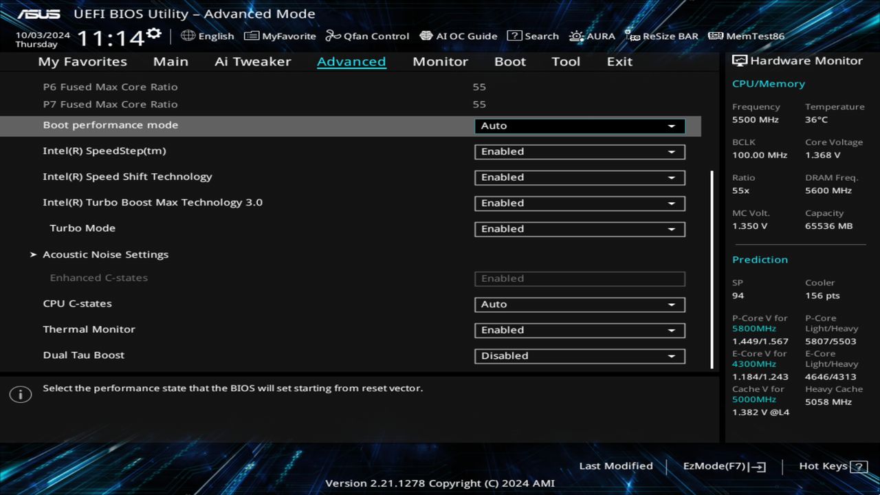 BIOS screenshot thumbnail