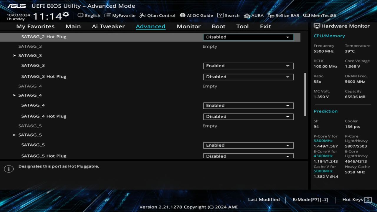 BIOS screenshot thumbnail