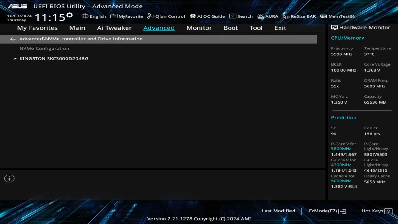BIOS screenshot thumbnail