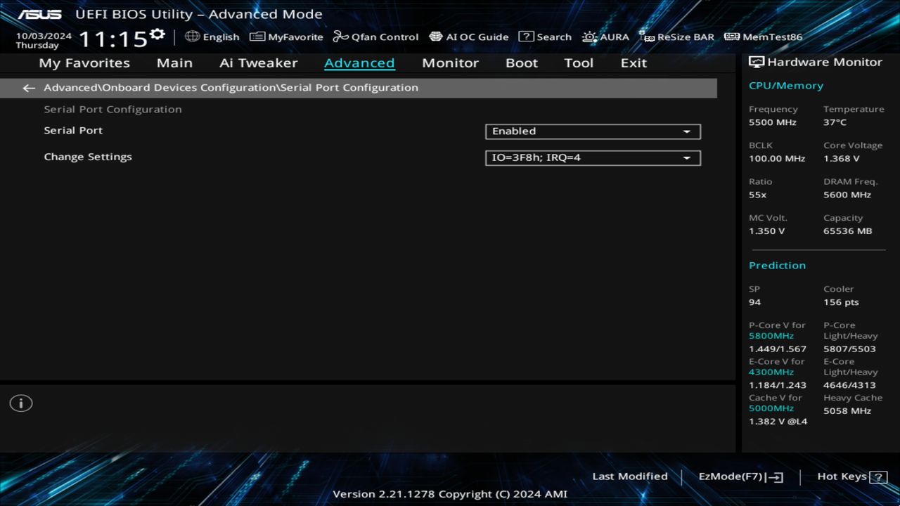 BIOS screenshot thumbnail