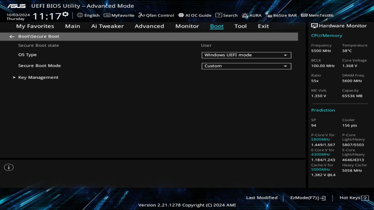 BIOS screenshot thumbnail