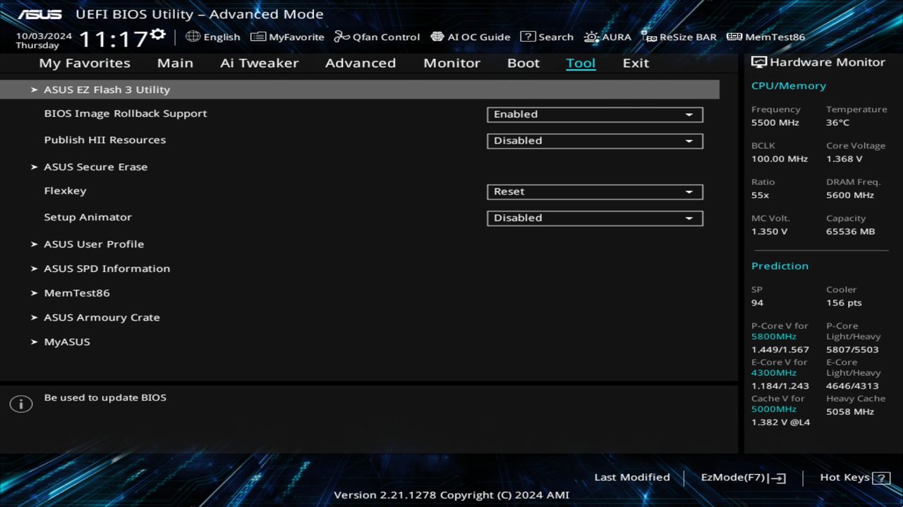 BIOS screenshot thumbnail
