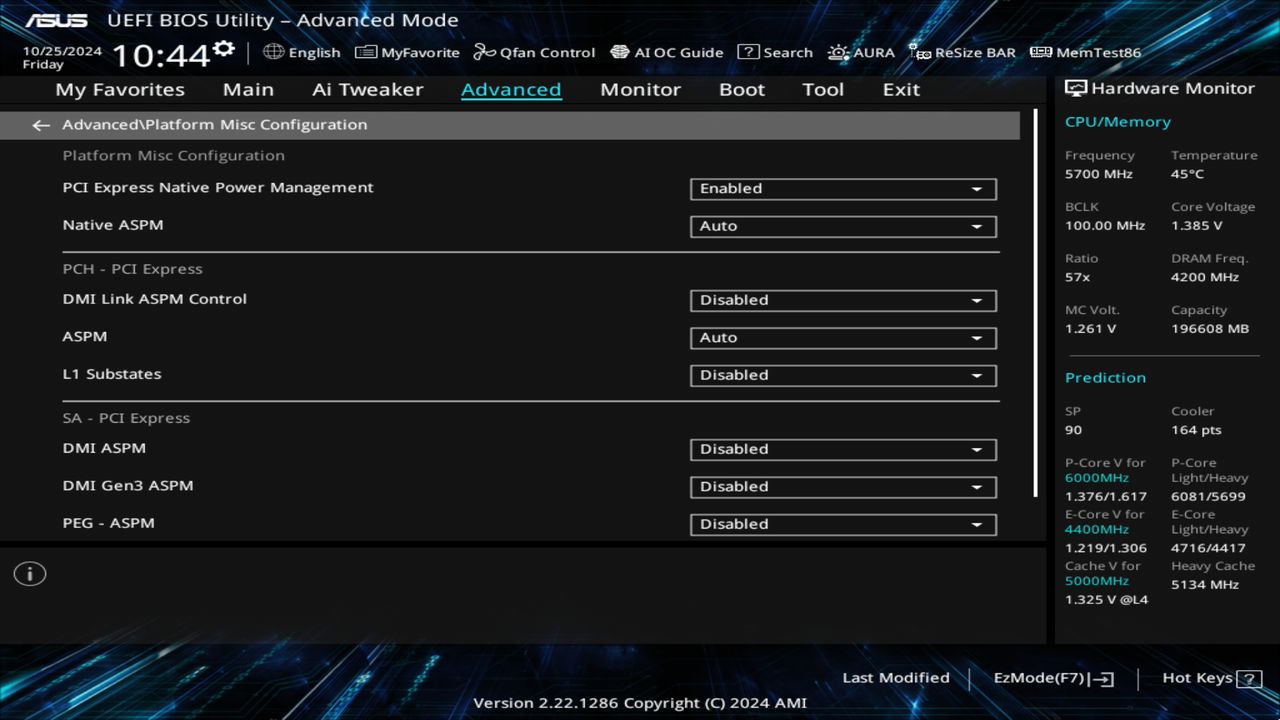 BIOS screenshot thumbnail