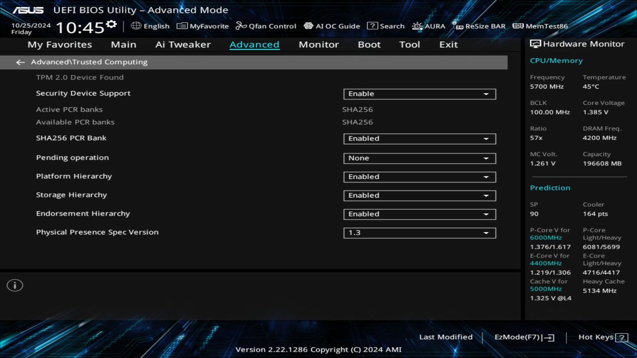 BIOS screenshot thumbnail