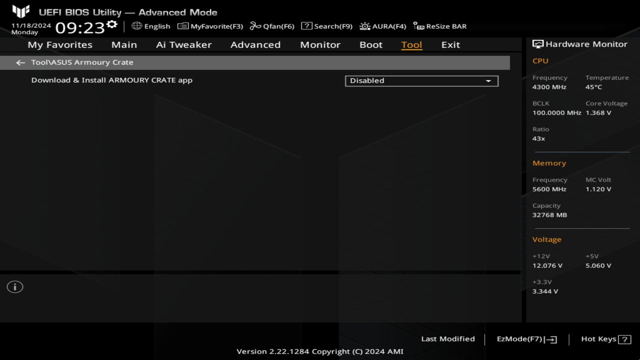 BIOS screenshot thumbnail