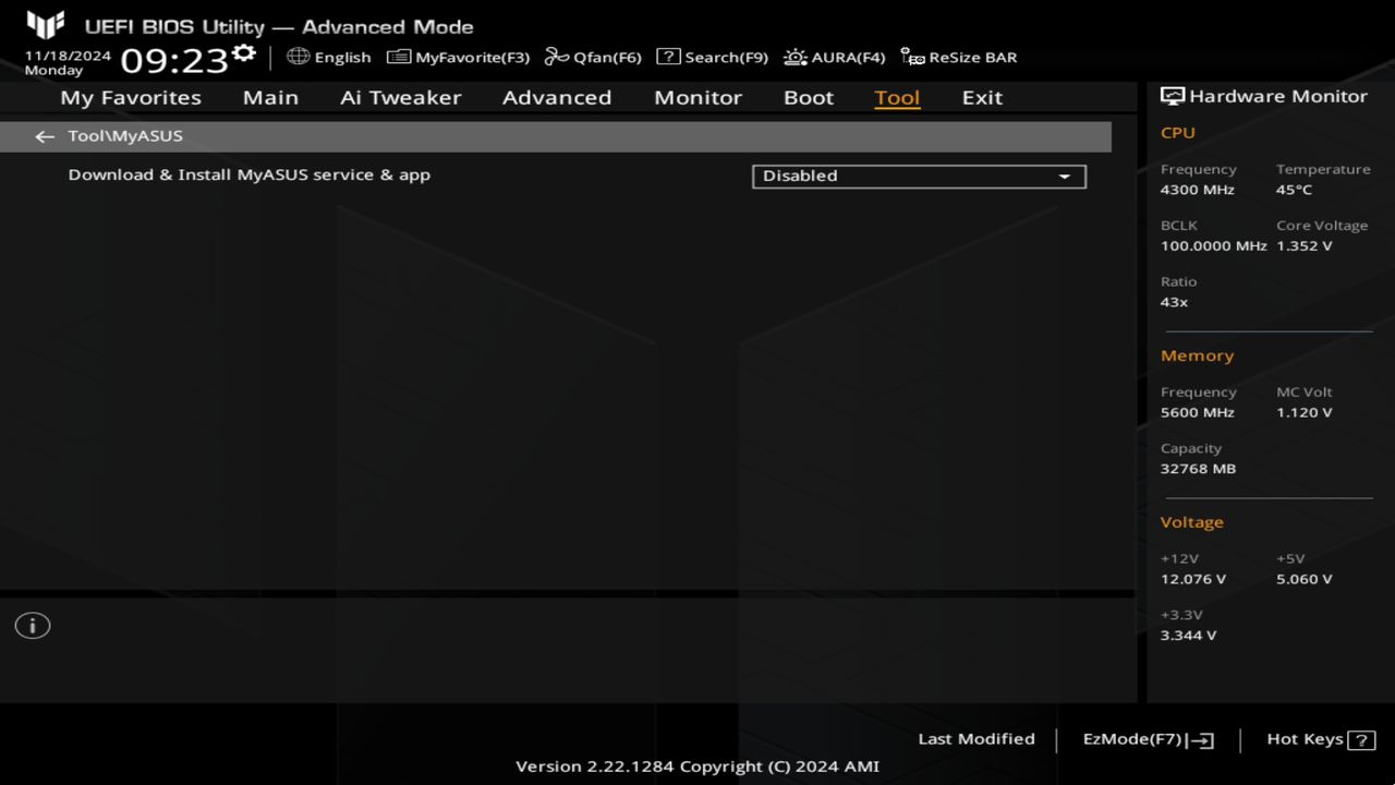 BIOS screenshot thumbnail
