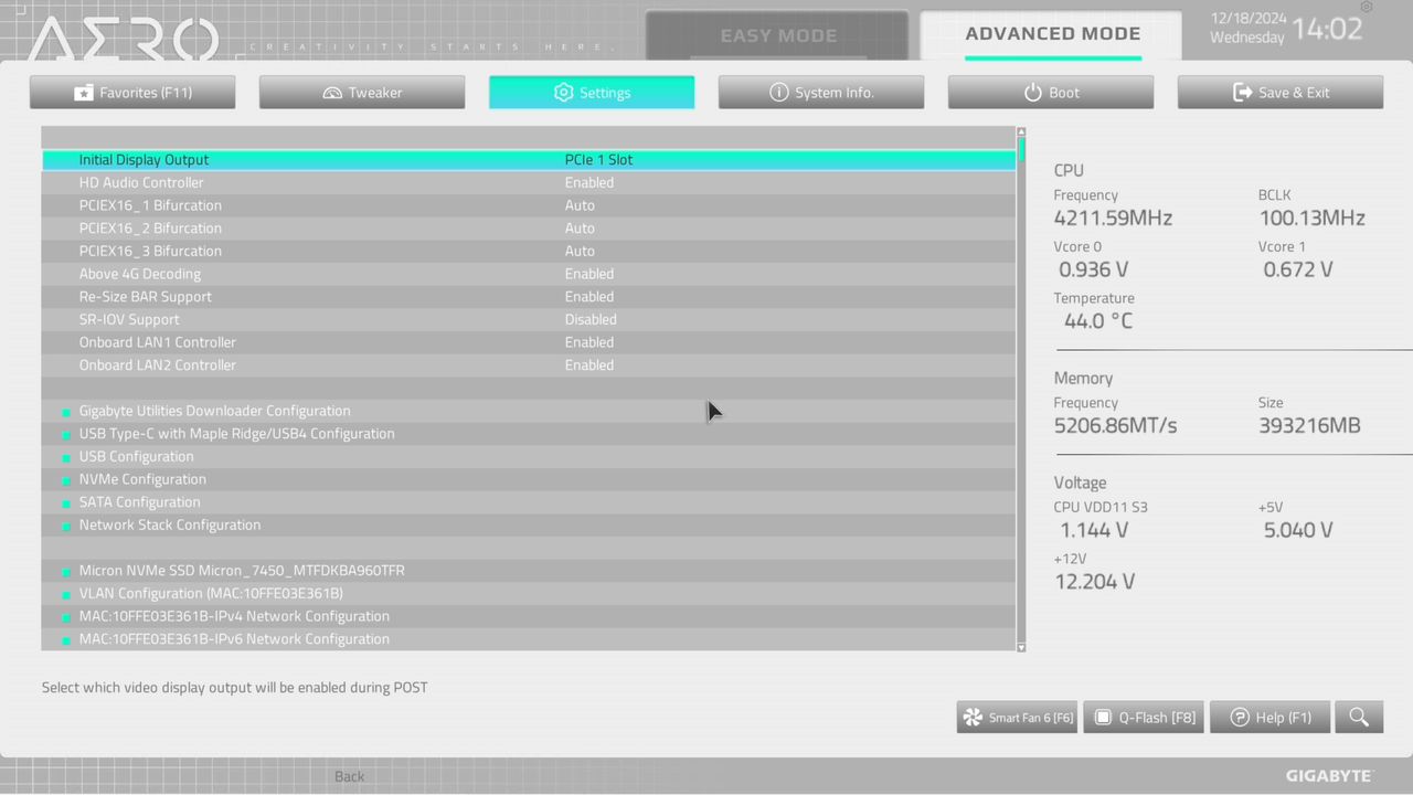 BIOS screenshot thumbnail