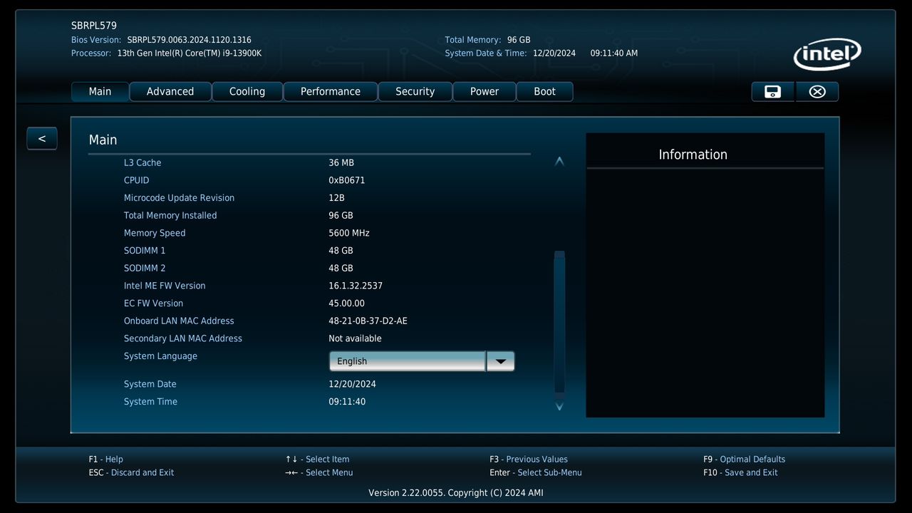 BIOS screenshot thumbnail