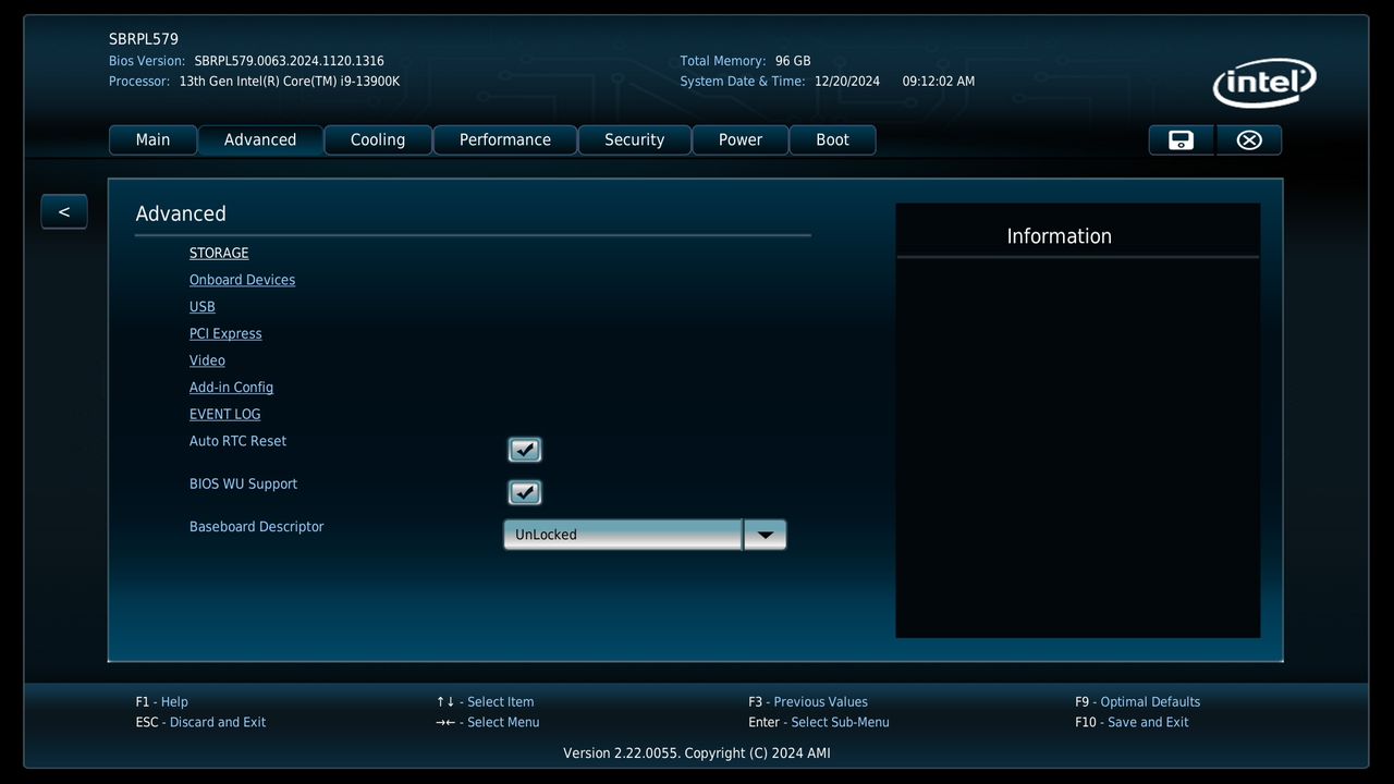 BIOS screenshot thumbnail