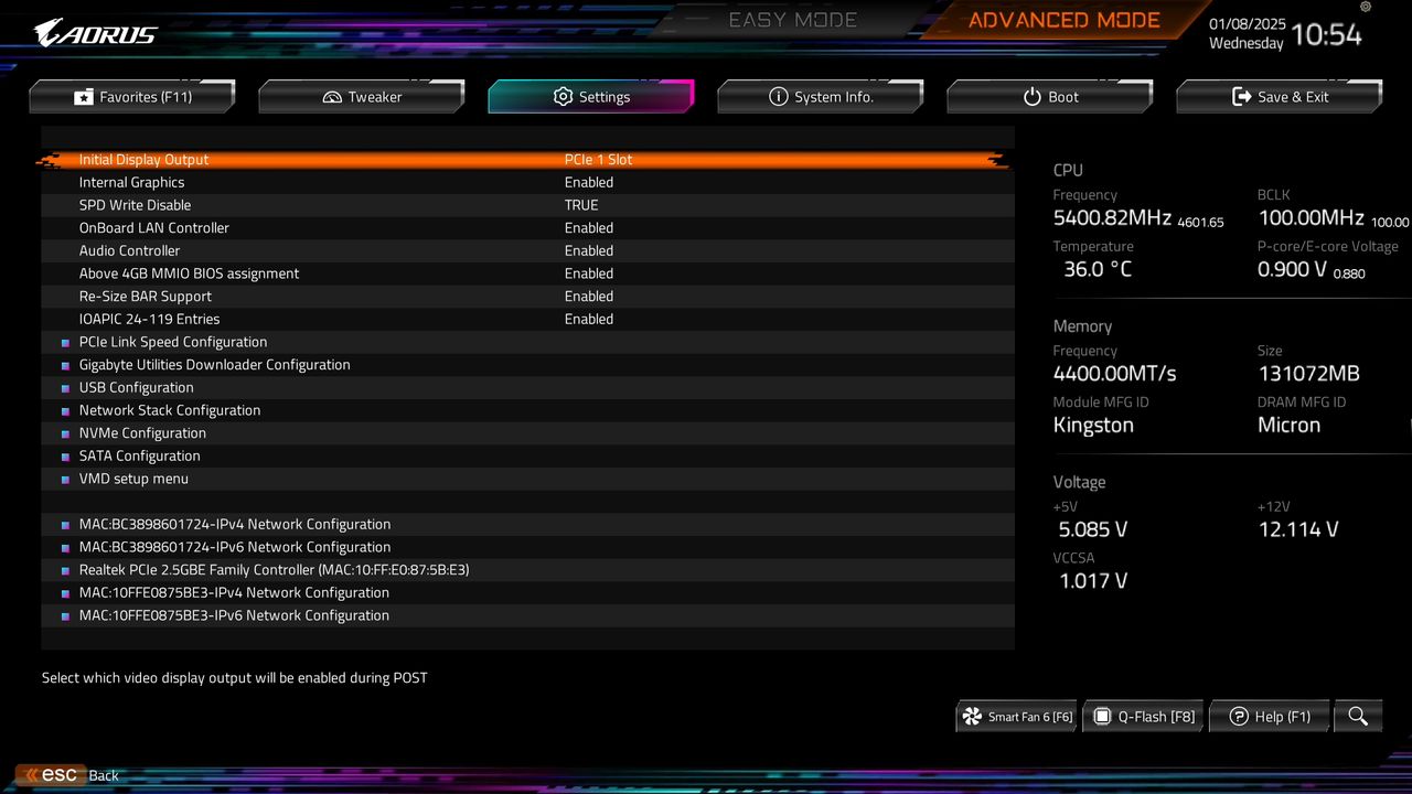 BIOS screenshot thumbnail