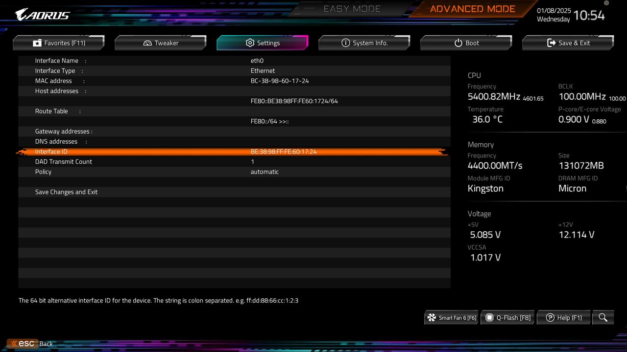 BIOS screenshot thumbnail