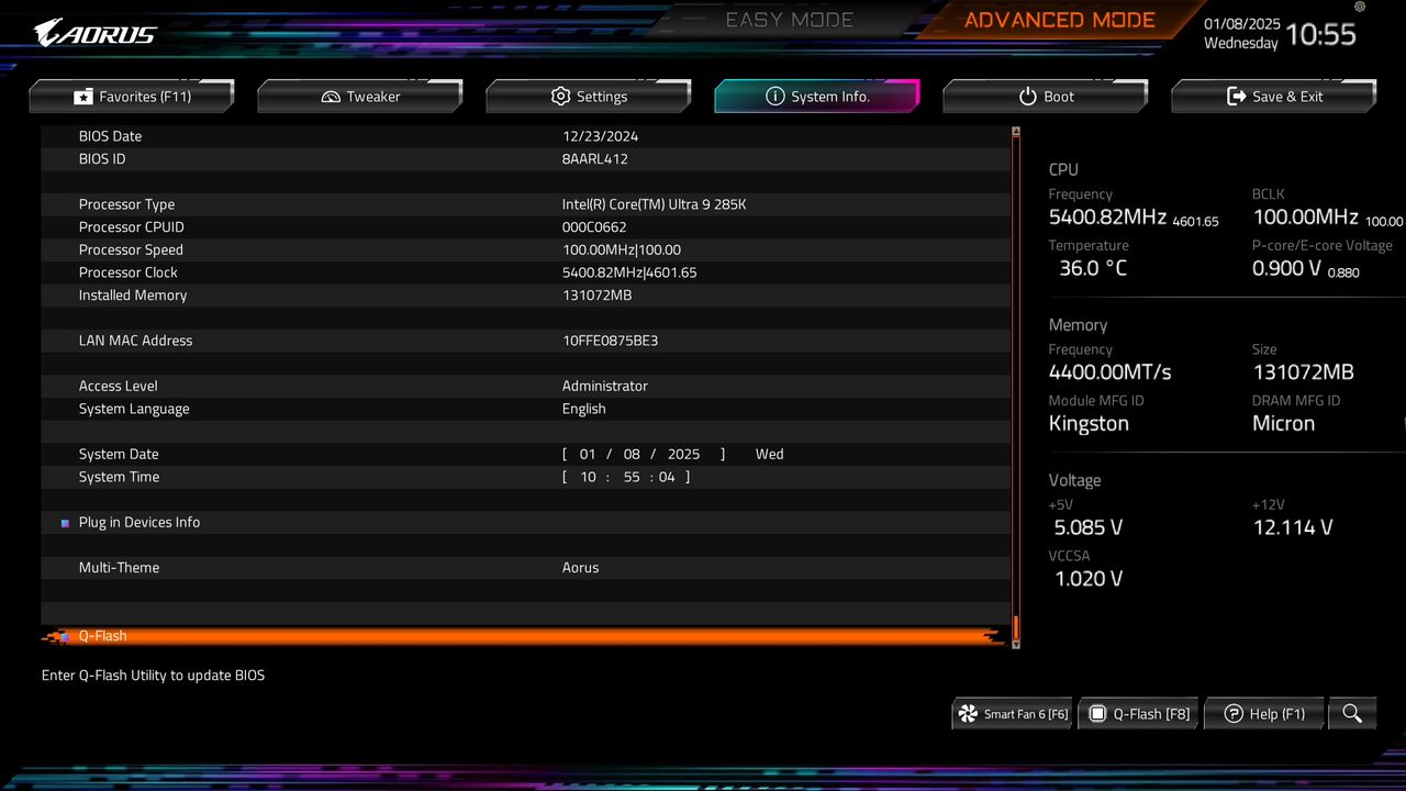 BIOS screenshot thumbnail