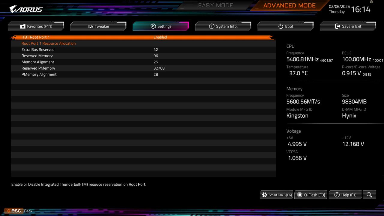 BIOS screenshot thumbnail
