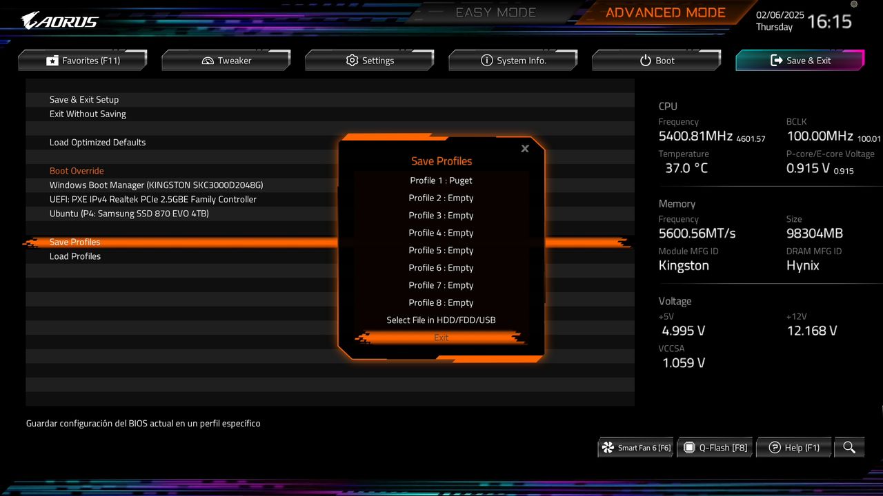 BIOS screenshot thumbnail