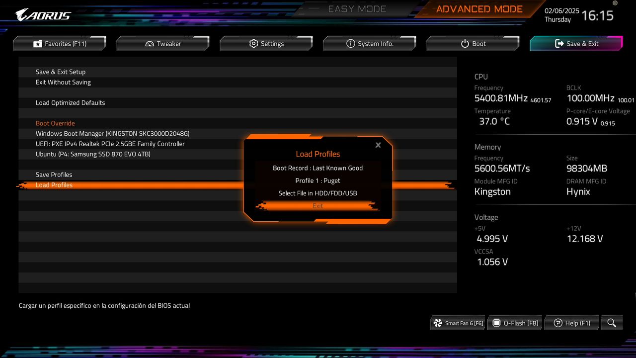 BIOS screenshot thumbnail