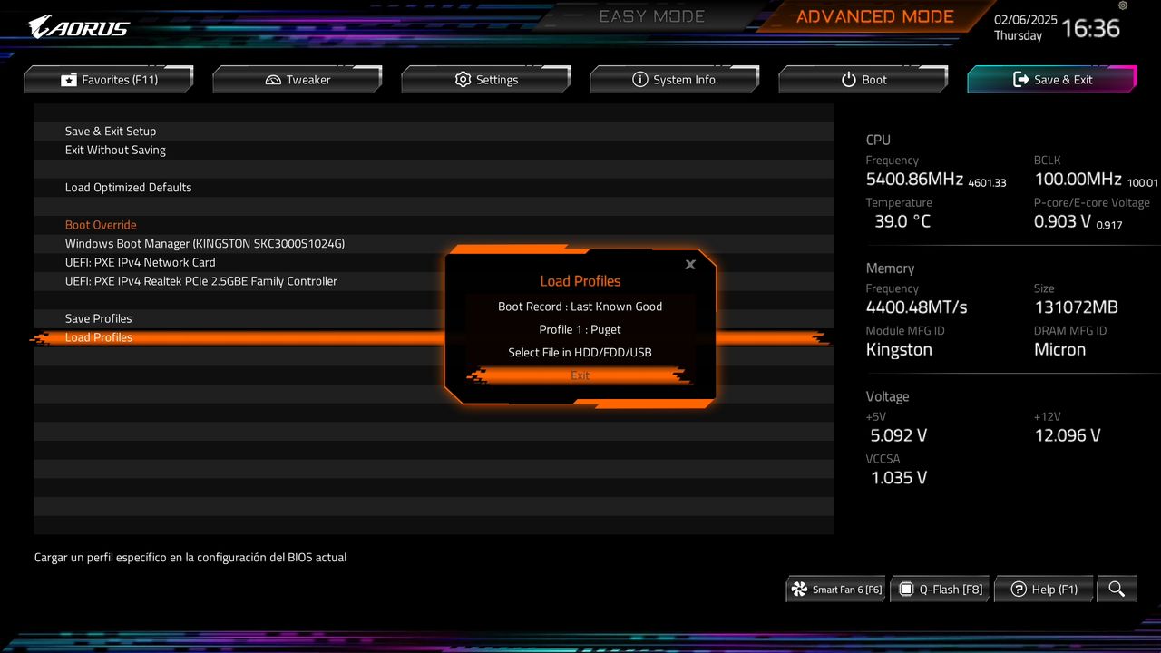 BIOS screenshot thumbnail
