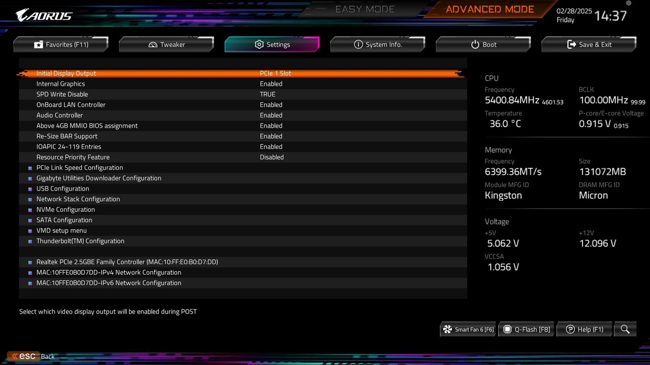 BIOS screenshot thumbnail
