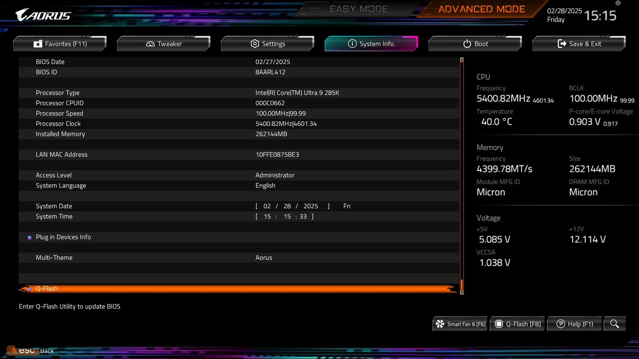 BIOS screenshot thumbnail