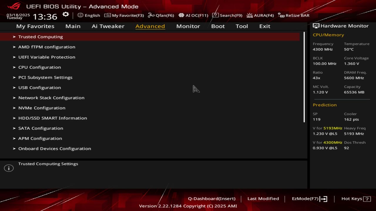 BIOS screenshot thumbnail