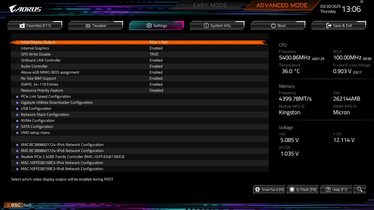 BIOS screenshot thumbnail