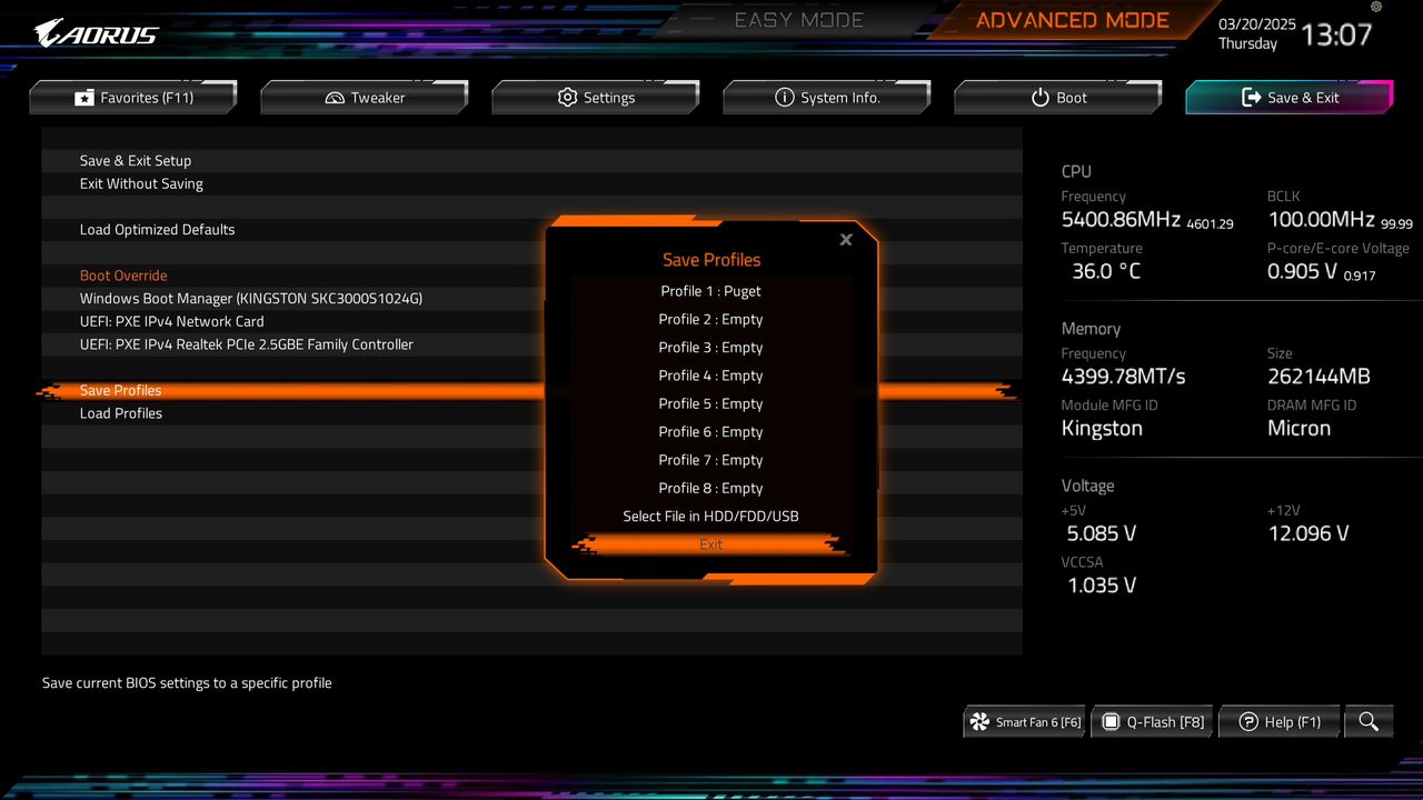 BIOS screenshot thumbnail