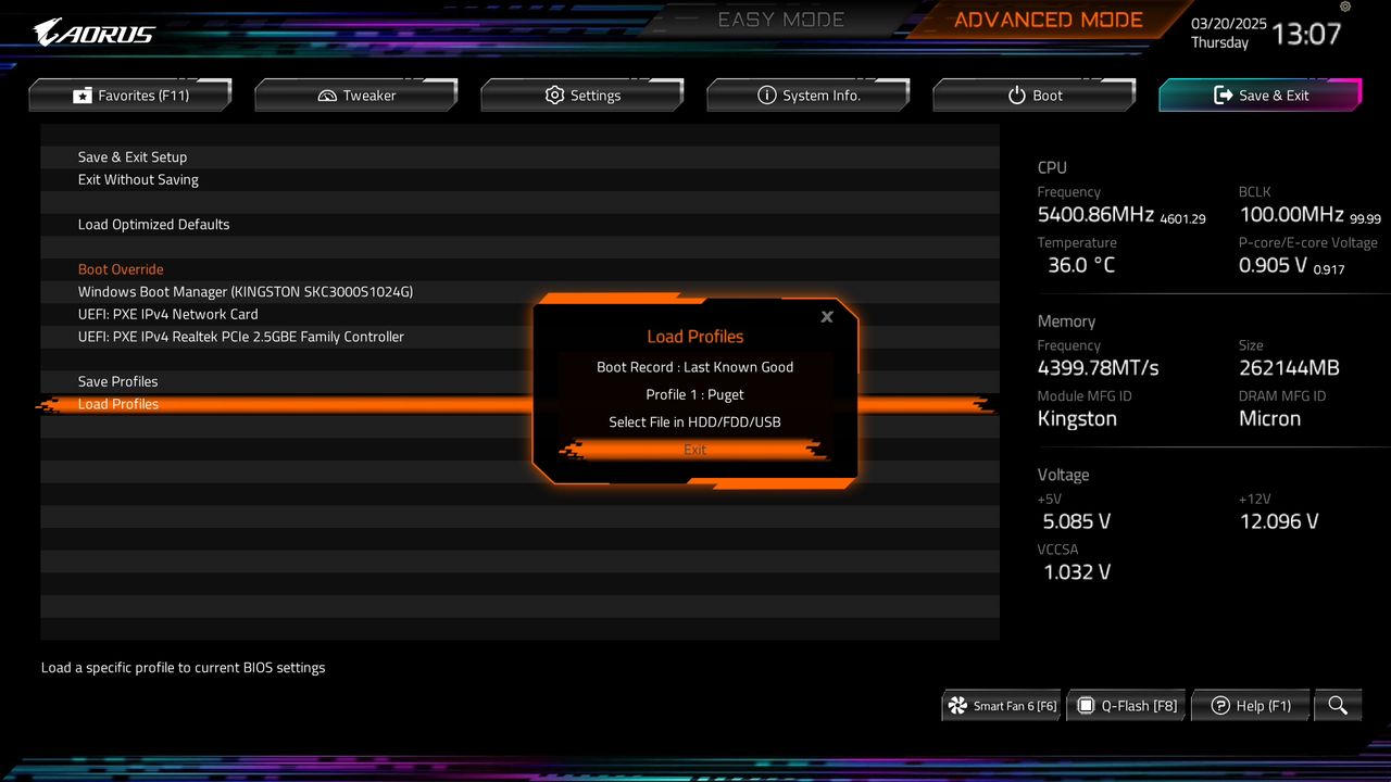 BIOS screenshot thumbnail