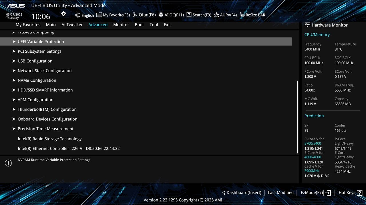 BIOS screenshot thumbnail