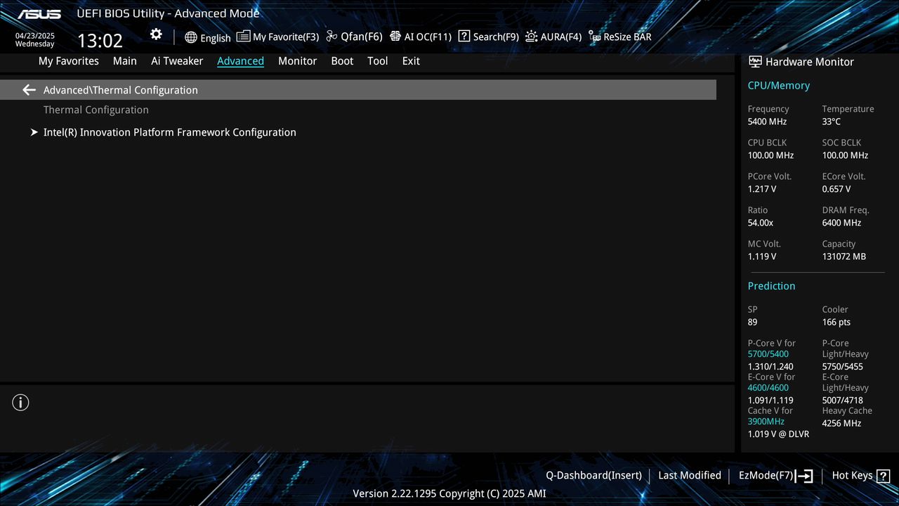 BIOS screenshot thumbnail